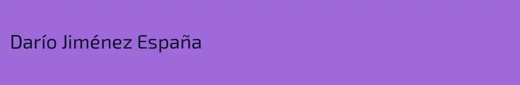 Darío Jiménez España